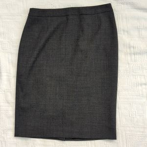 Boss pencil skirt charcoal size 6